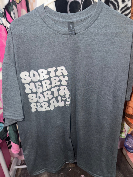 Sorta merry graphic tee (XL)