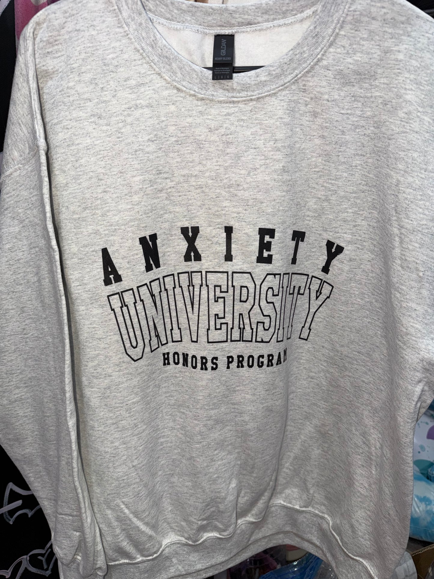Anxiety university crew (L)