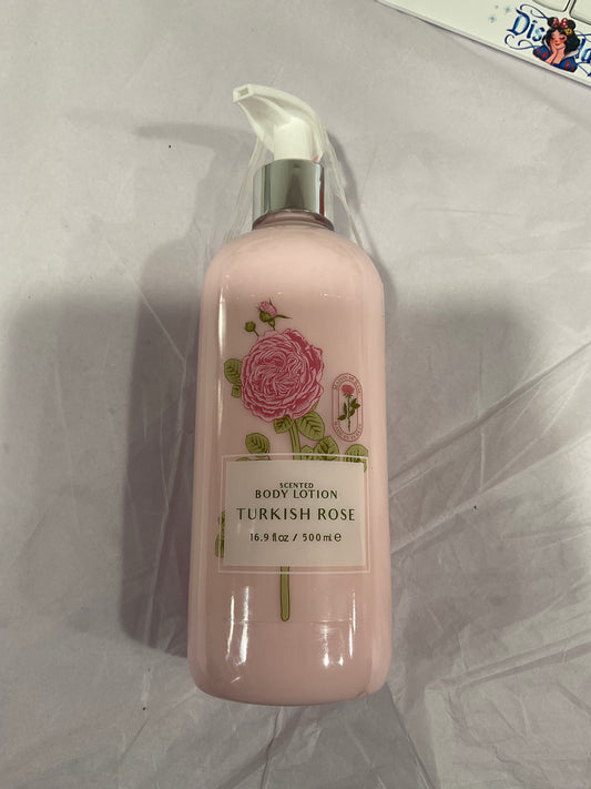 Rose body lotion