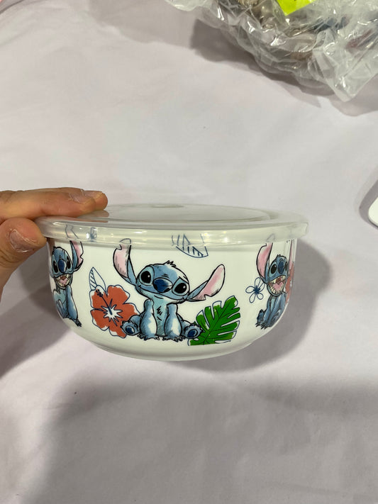 Stitch ceramic Tupperware