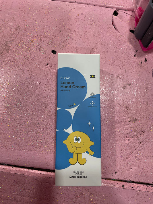 Lemon hand cream