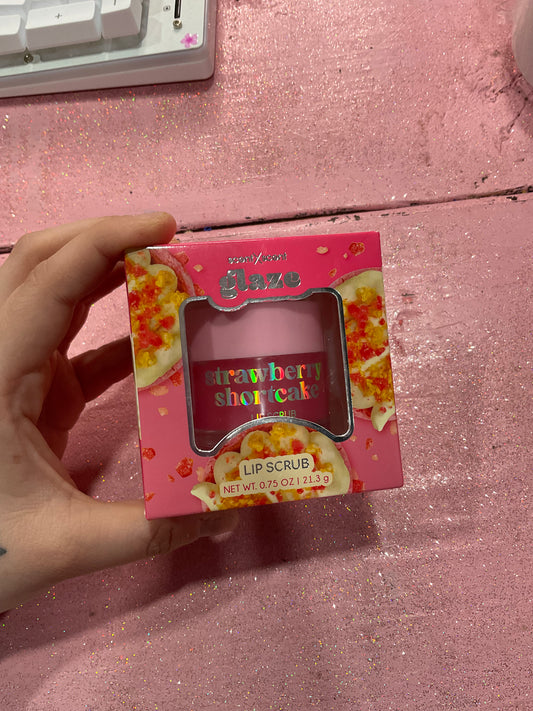 Strawberry shortcake lip scrub