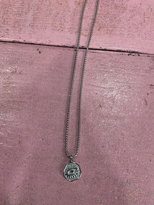 Evil eye necklace