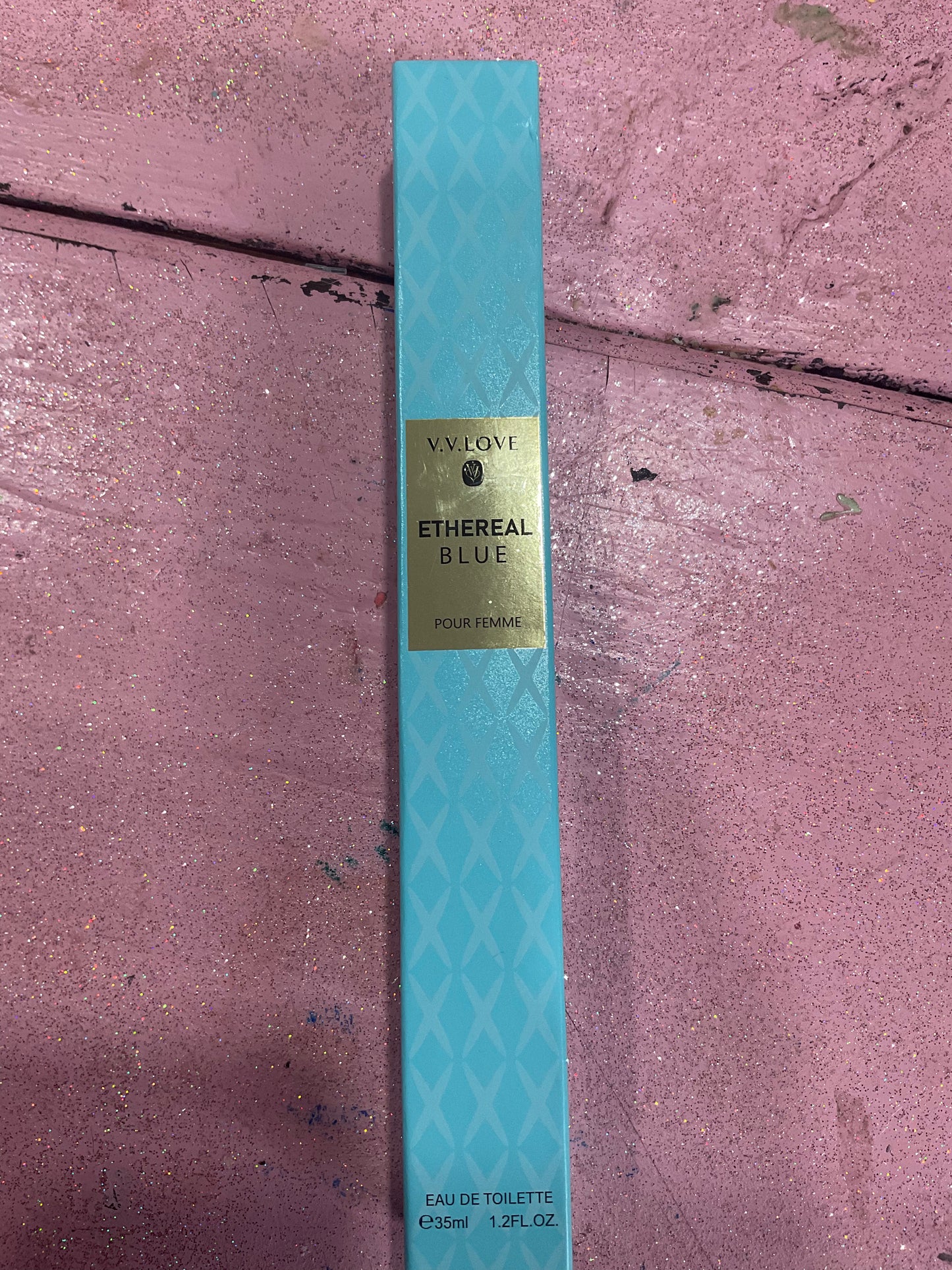 Ethereal blue perfume