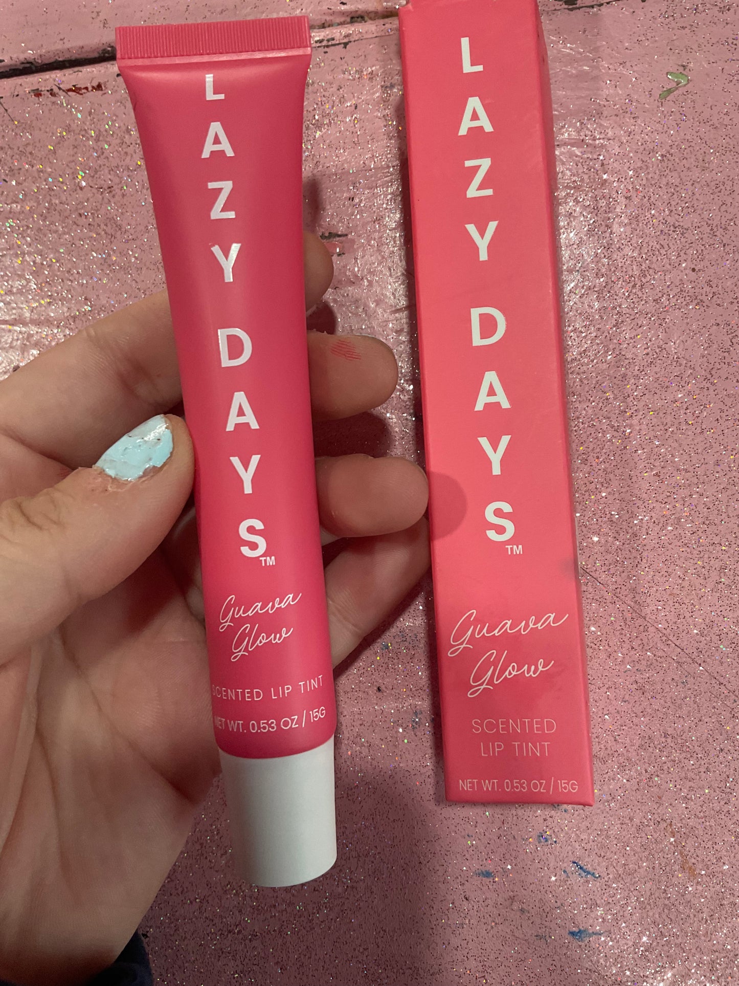 Guava lip tint