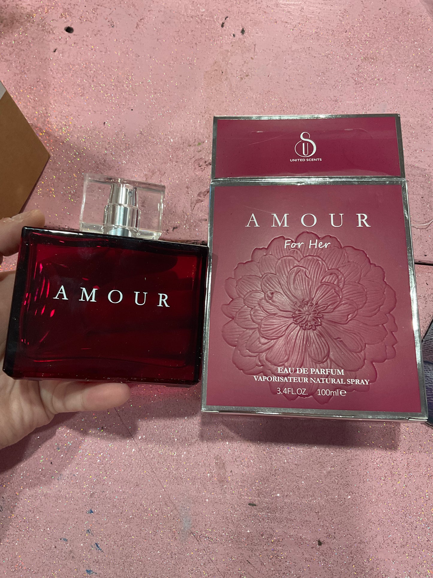 Amour perfume (fruity)