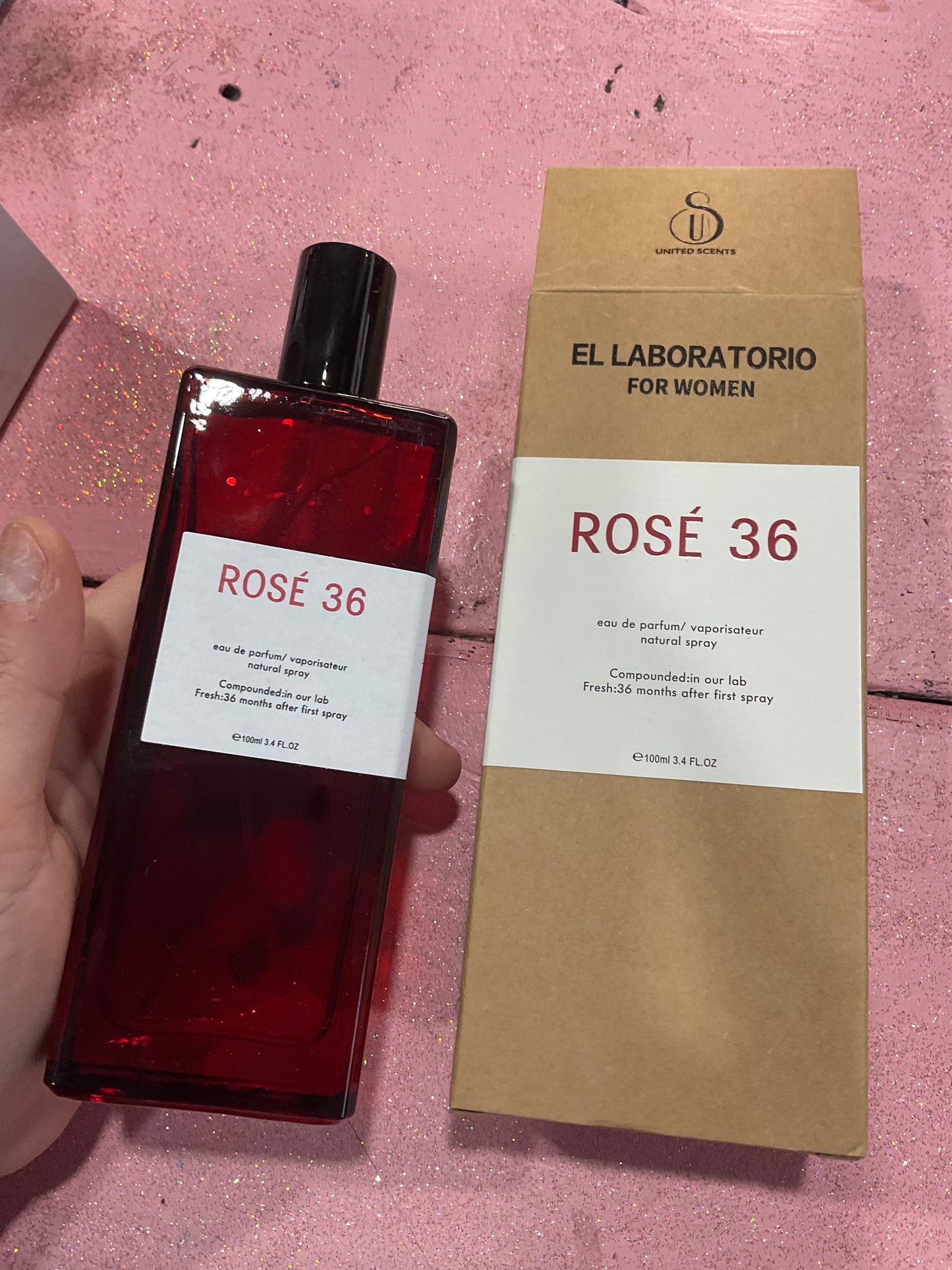 ROSE PERFUME (floral and sandalwood)
