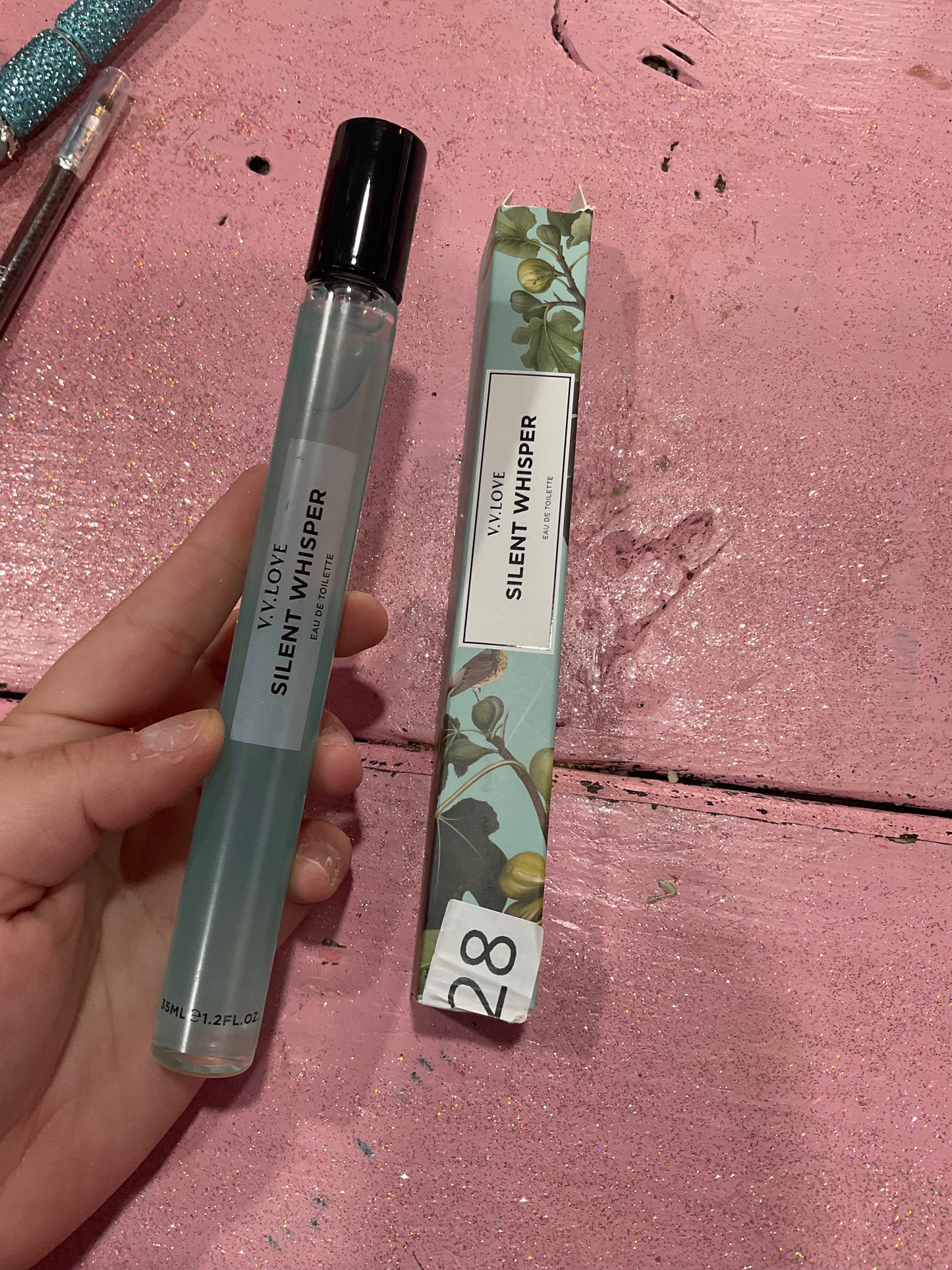Silent whisper perfume