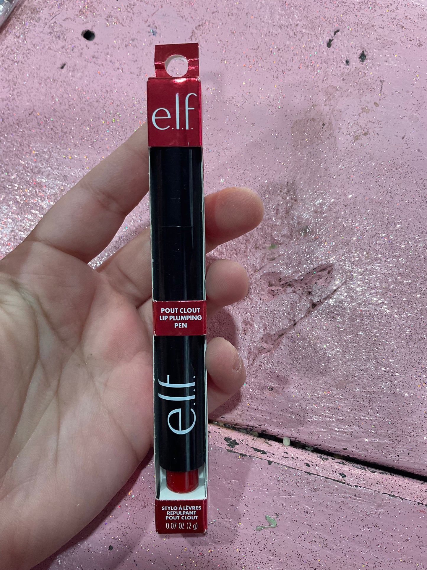 Elf lip plumper shade red