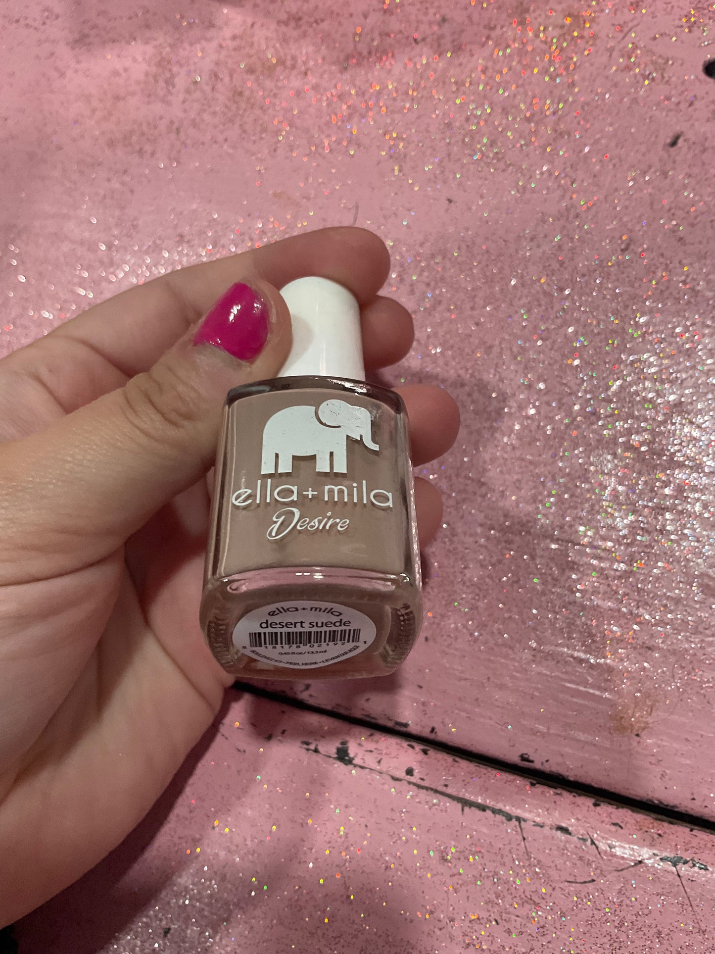 Desert suede nail polish