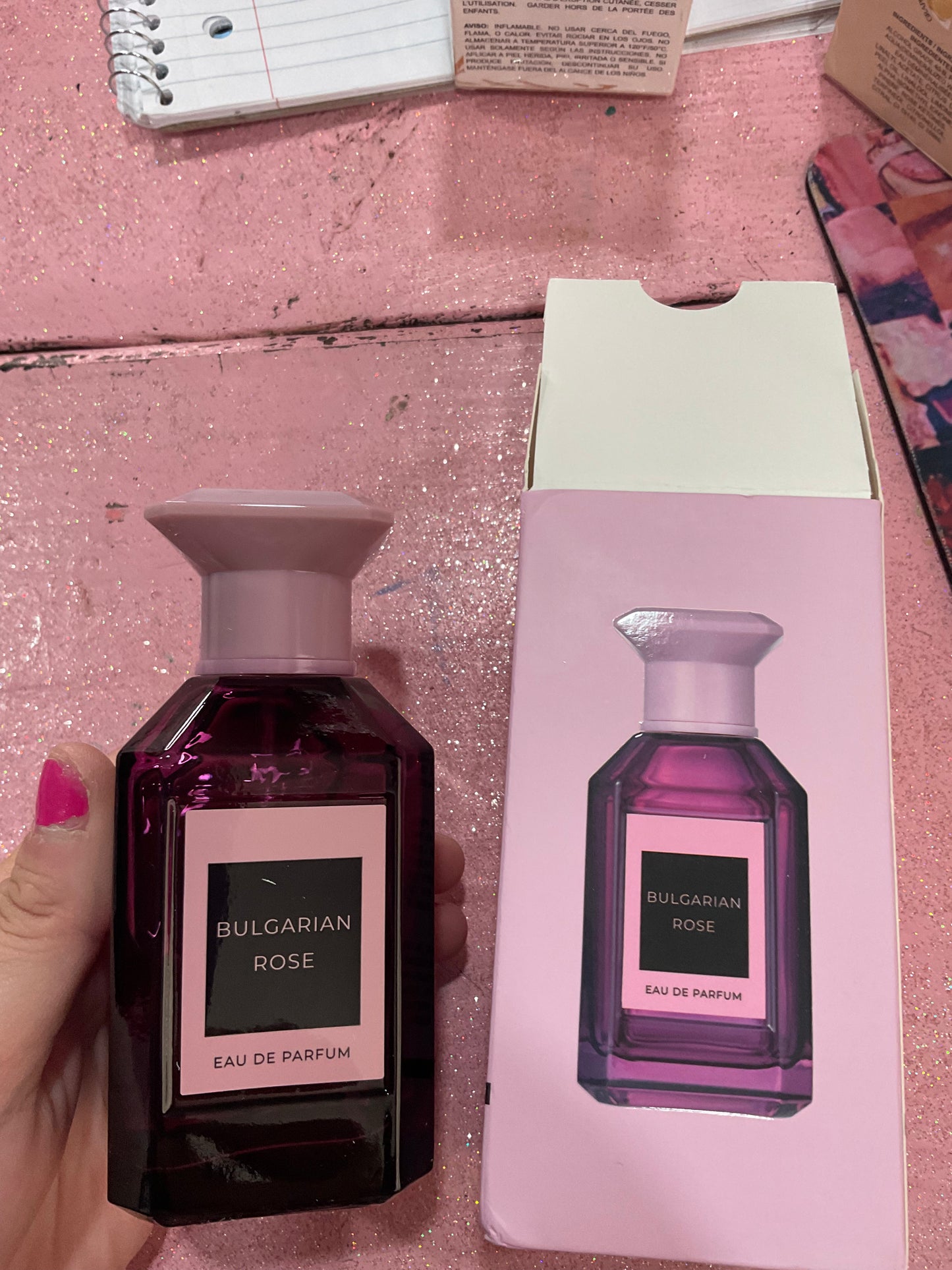 Bulgarian rose perfume