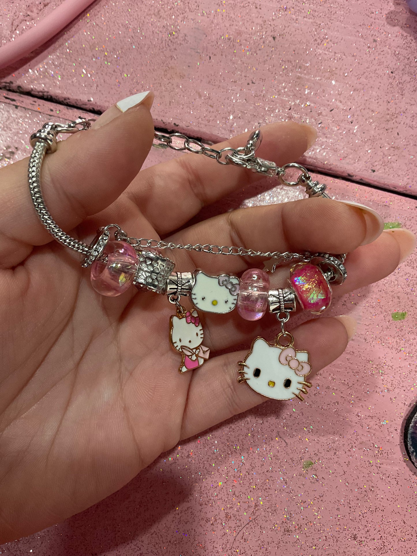 Hello Kitty charm bracelet