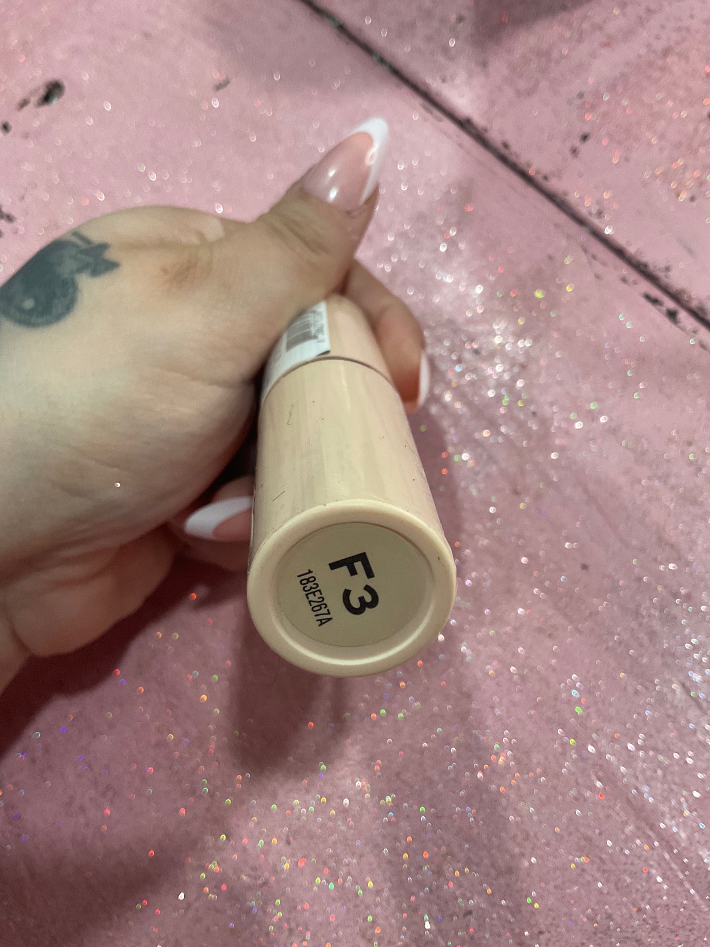 Full coverage foundation shade F3