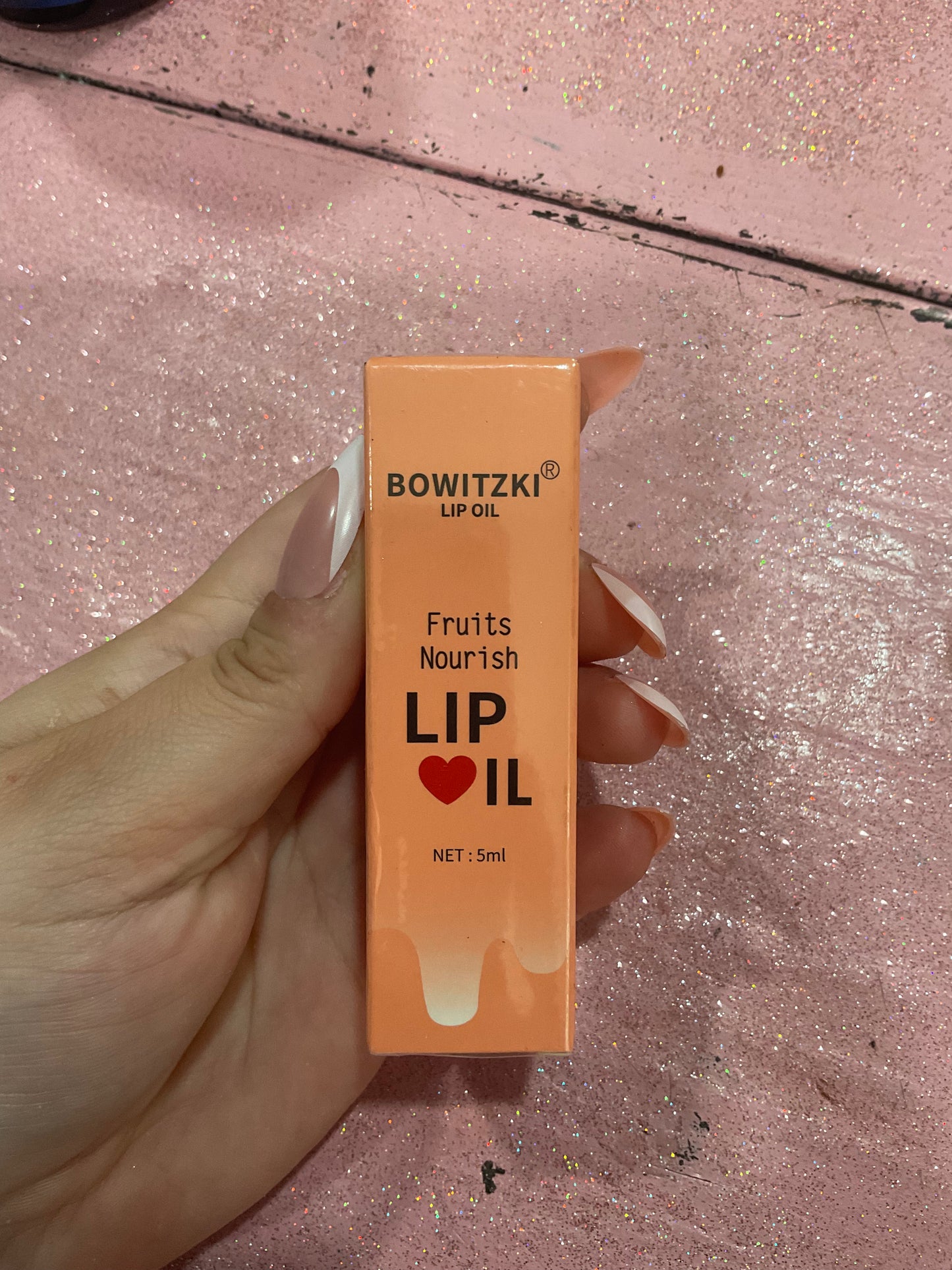 Berry lip oil