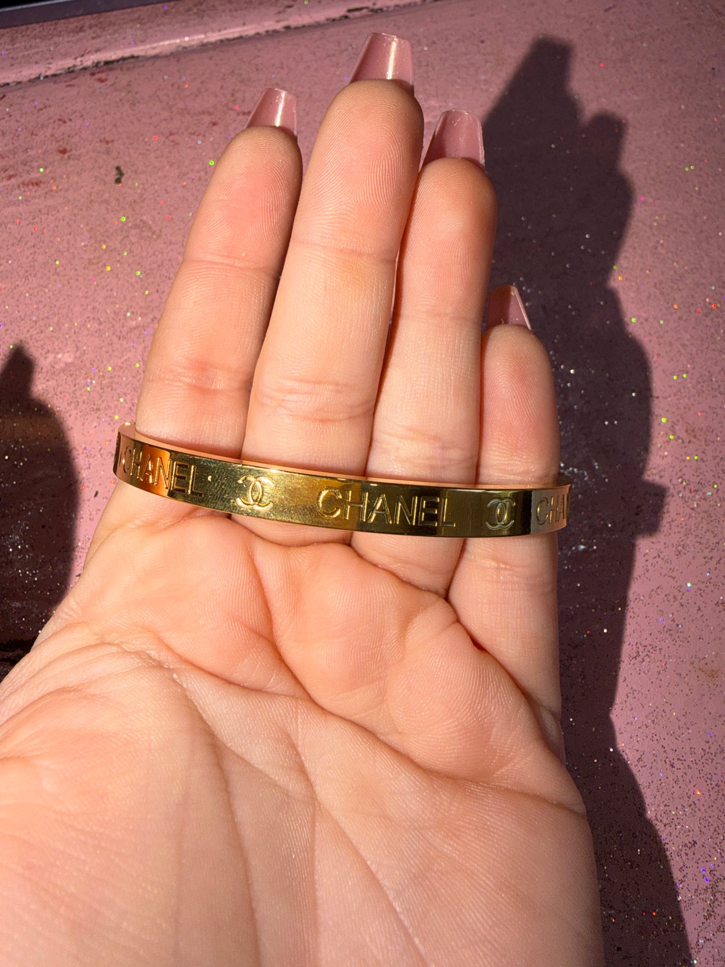 Cc bangle gold