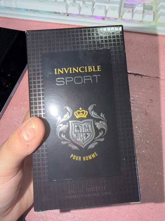 Invincible sport cologne