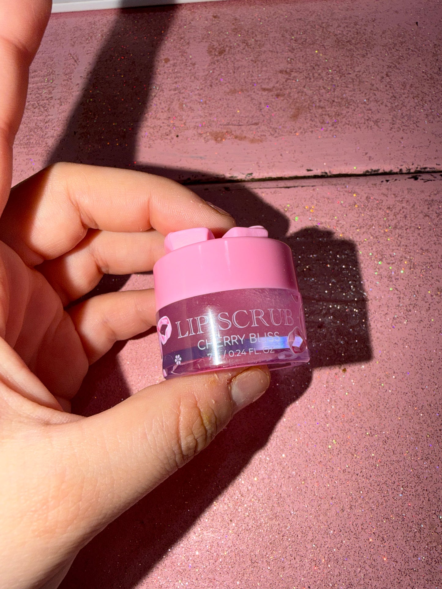 Cherry bliss lip scrub