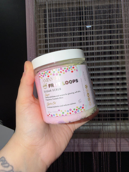 Fruit loops sugar scrub
