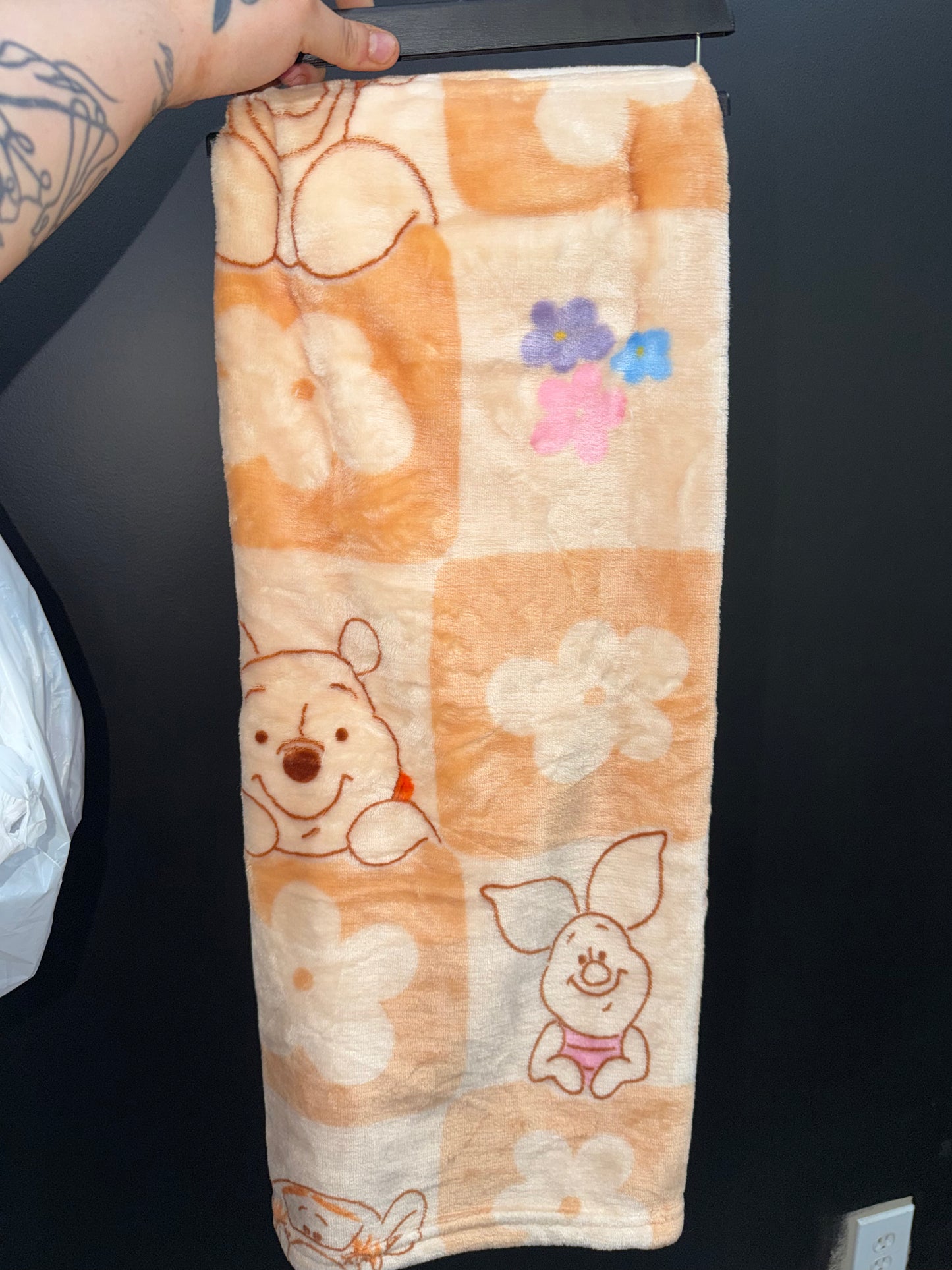 Baby Pooh,piglet abd eyyore blanket