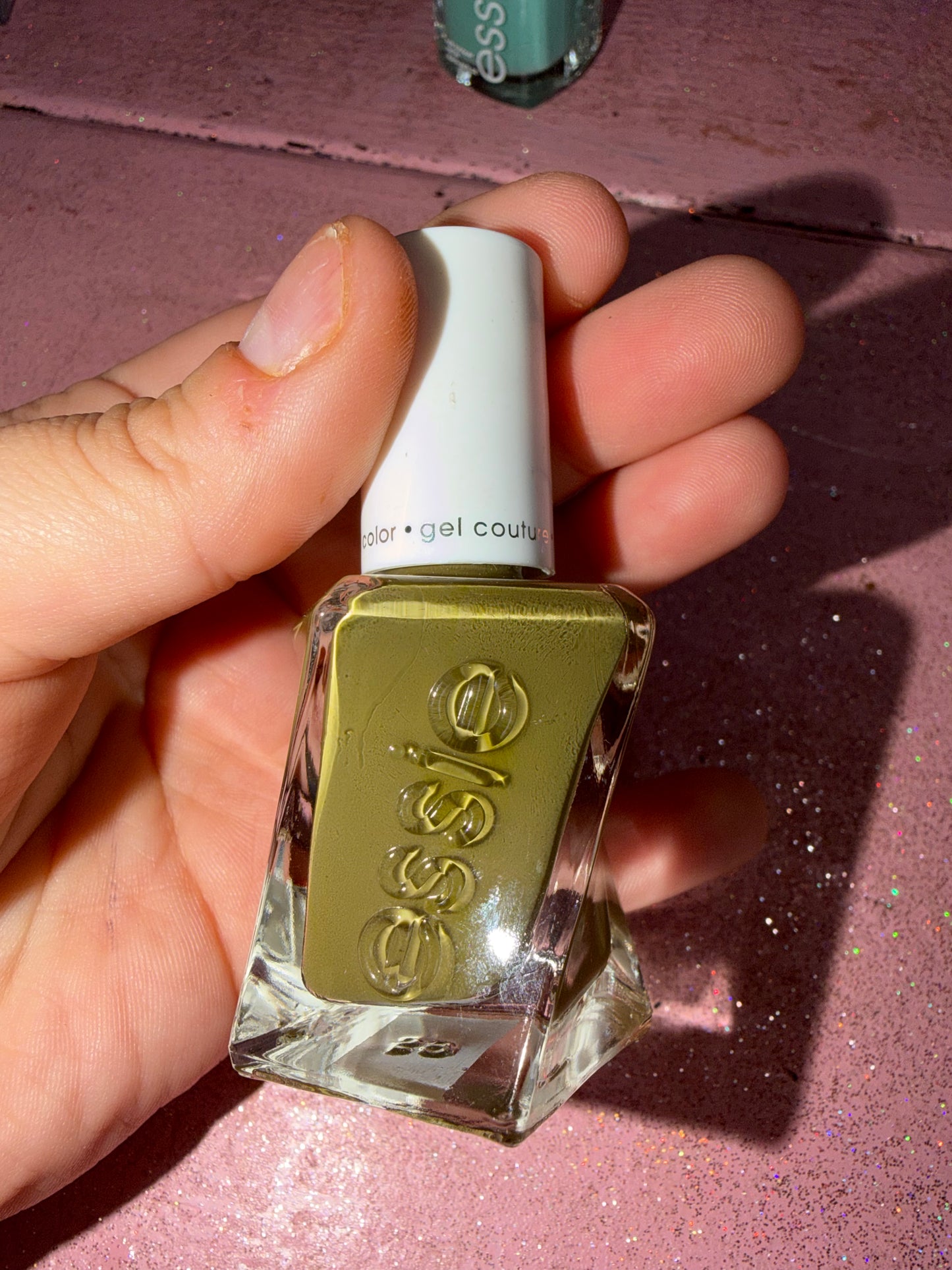 Essie polish shade “totally plaid”