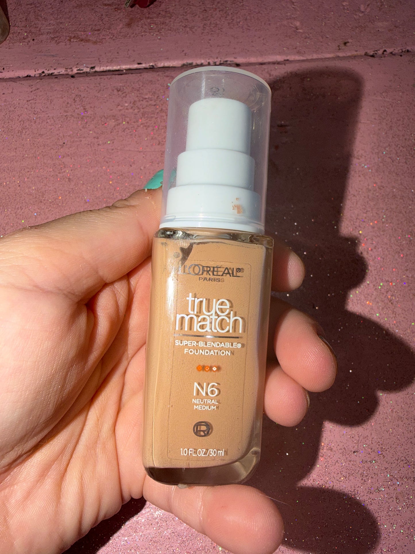 True match foundation shade “N6”