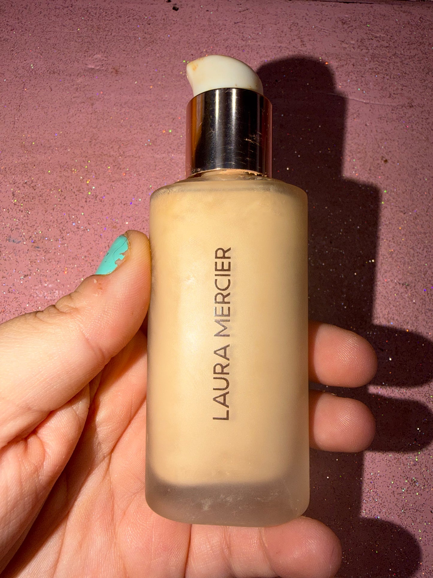 Laura Mercer foundation shade “cashmere”