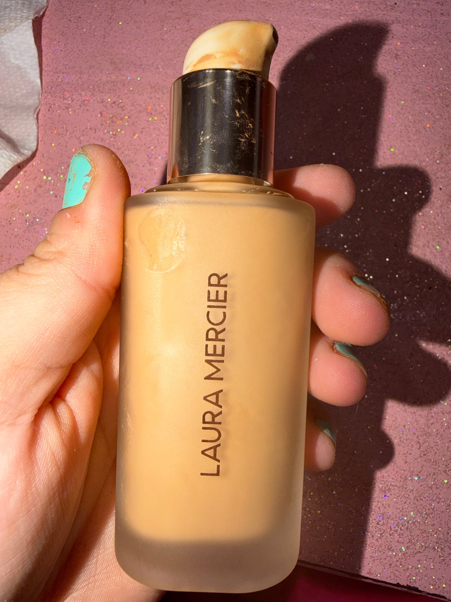 Laura mercier foundation shade “sandstone”