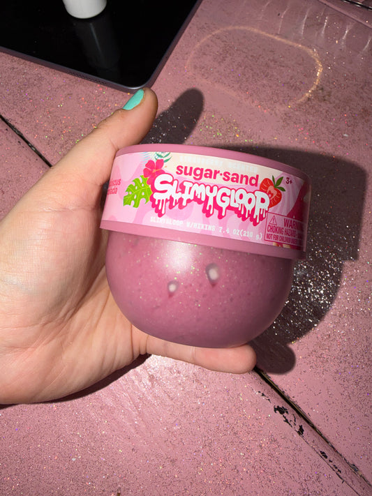 Strawberry colada slimy goop