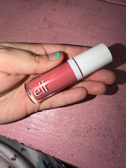 Elf blush shade “cheeky lychee”