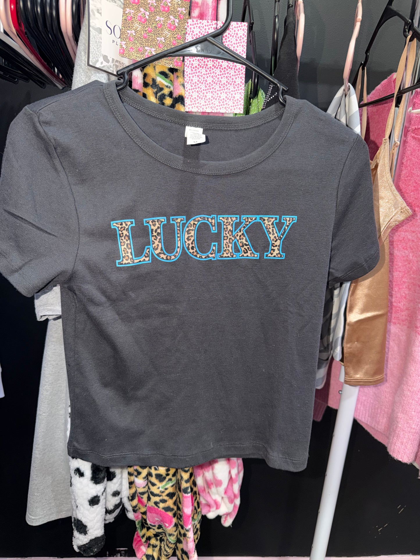 Lucky crop top (XL)
