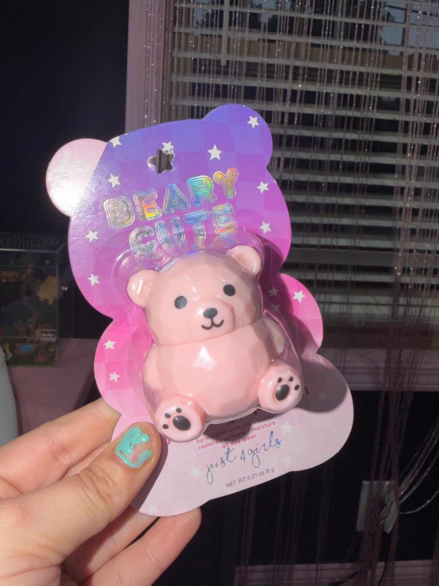 Mixed Beary lip balm