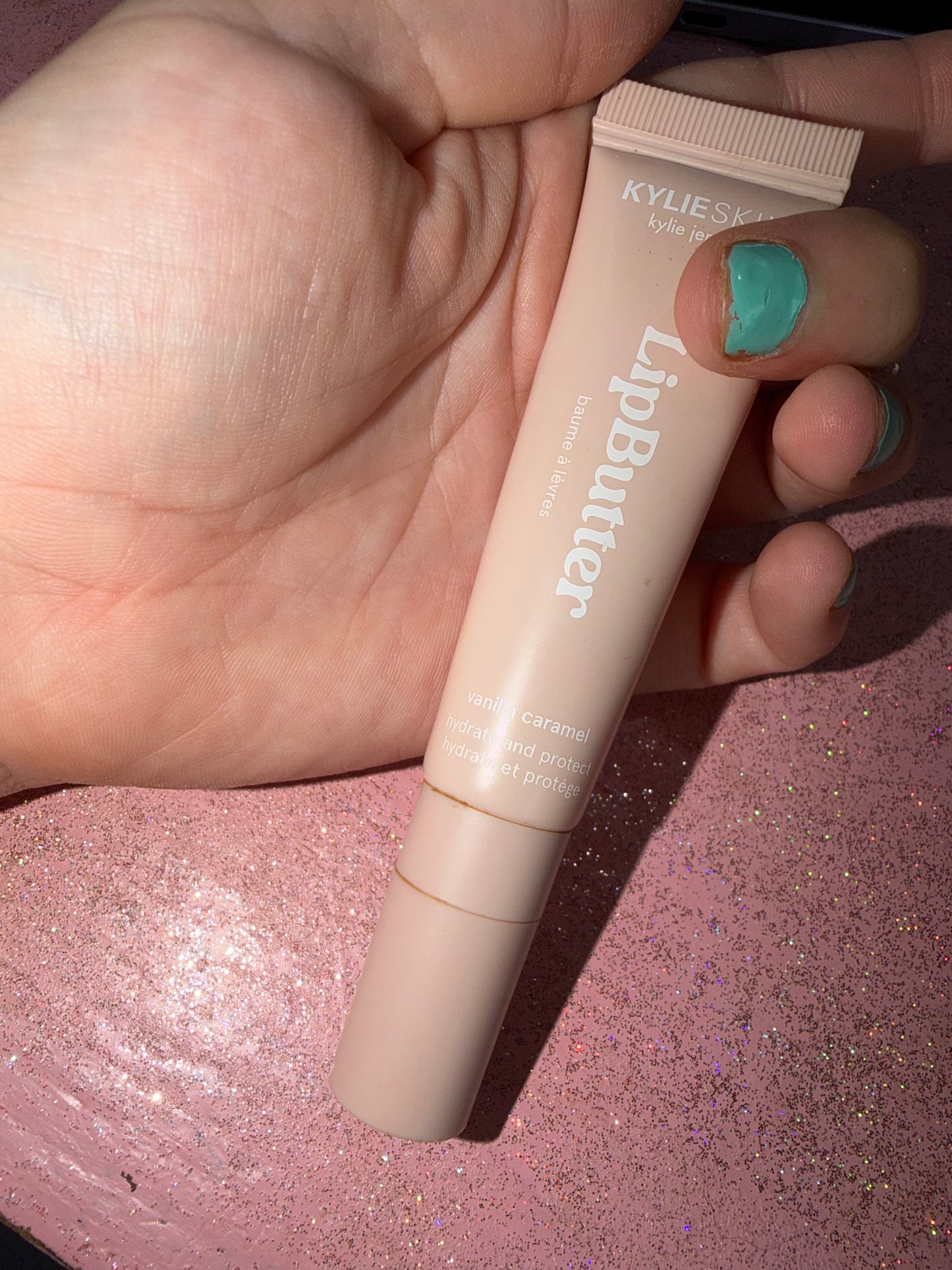 Kylie skin vanilla caramel lip butter