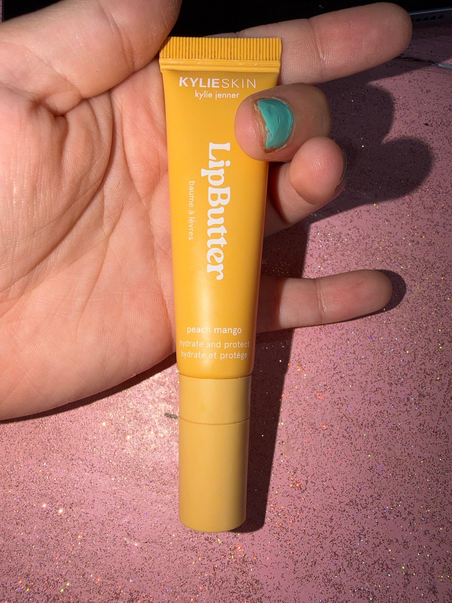 Kylie skin lip butter peach mango
