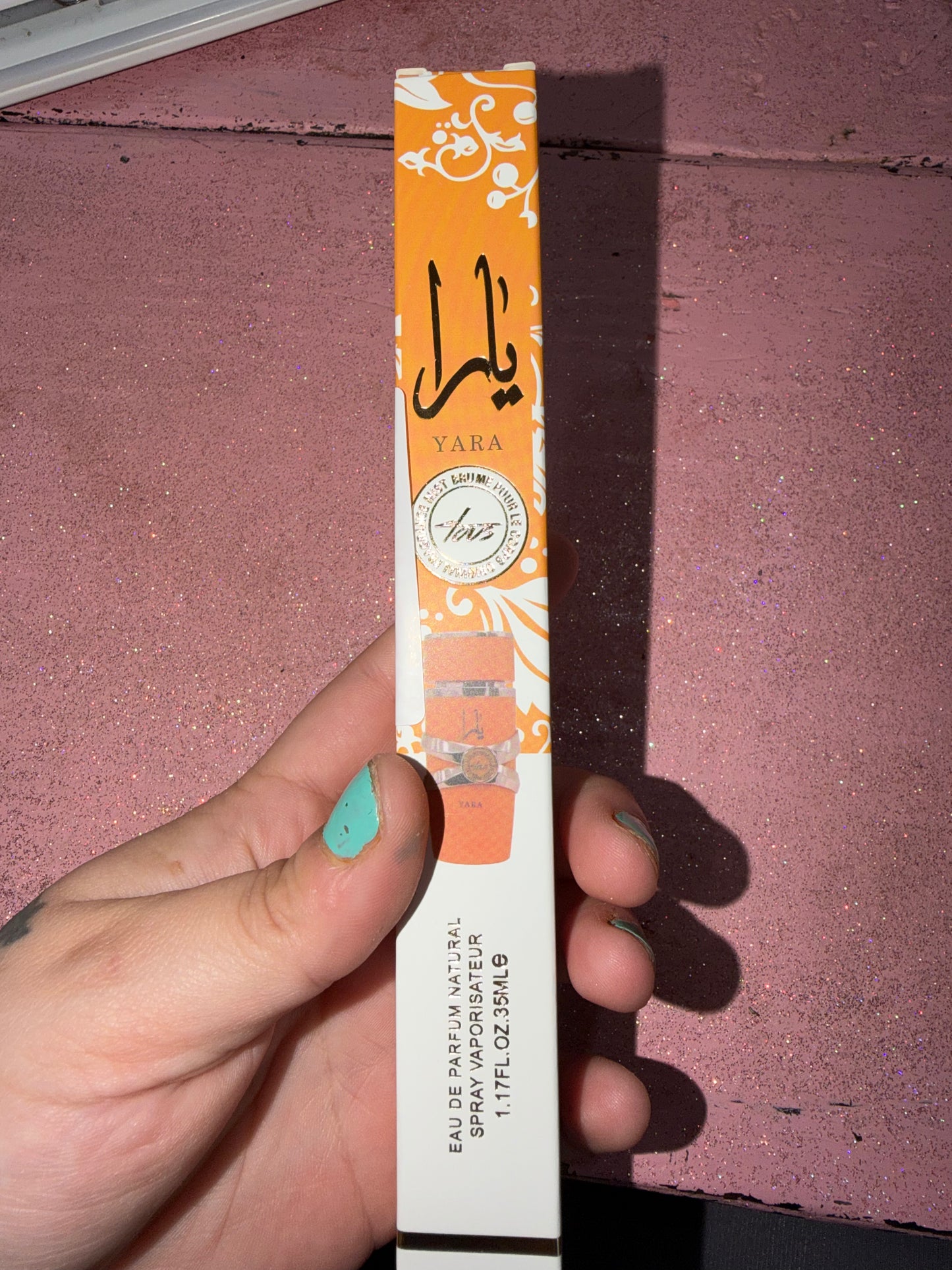Yara orange perfume