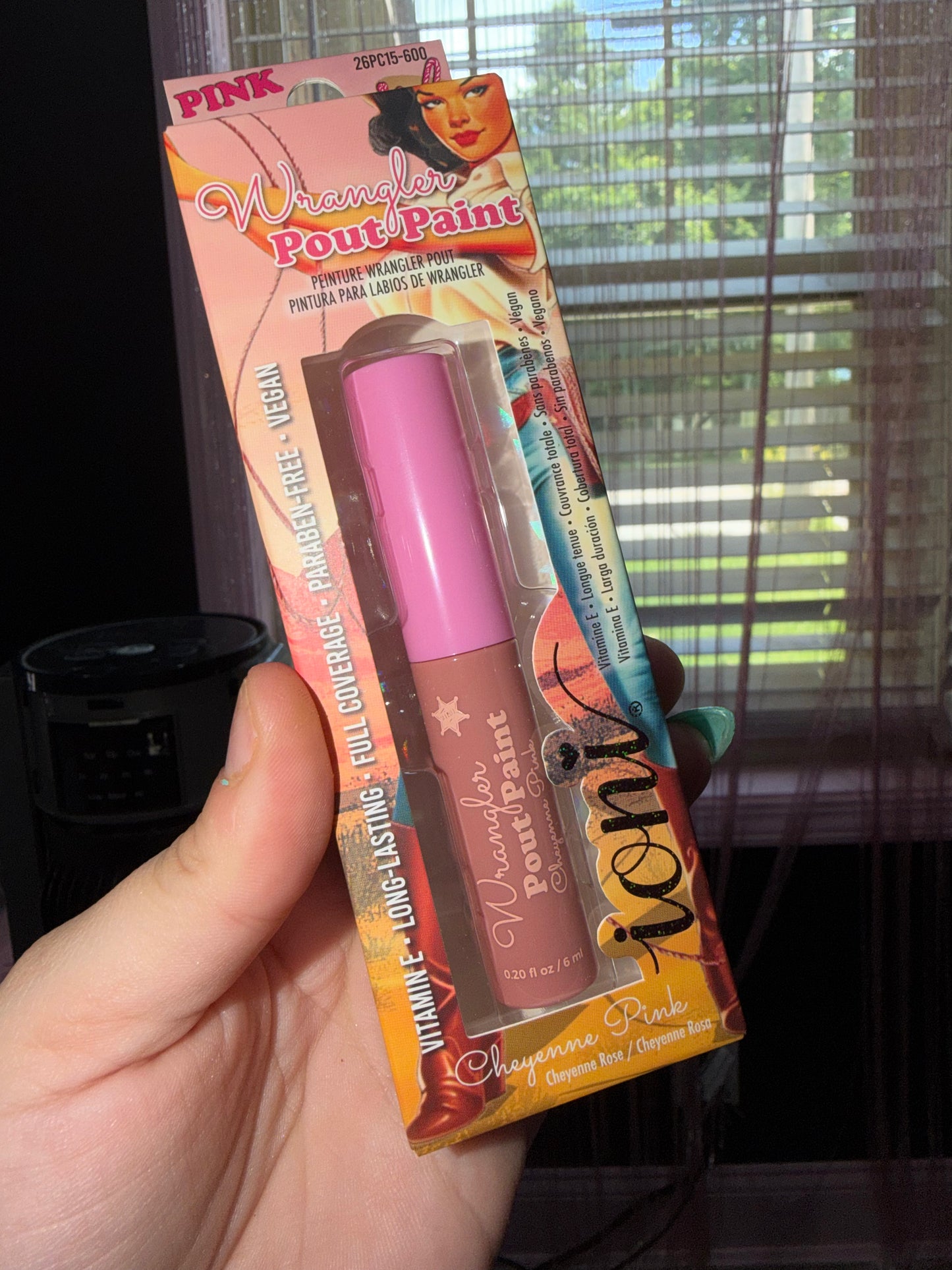 Cheyenne pink liquid lipstick