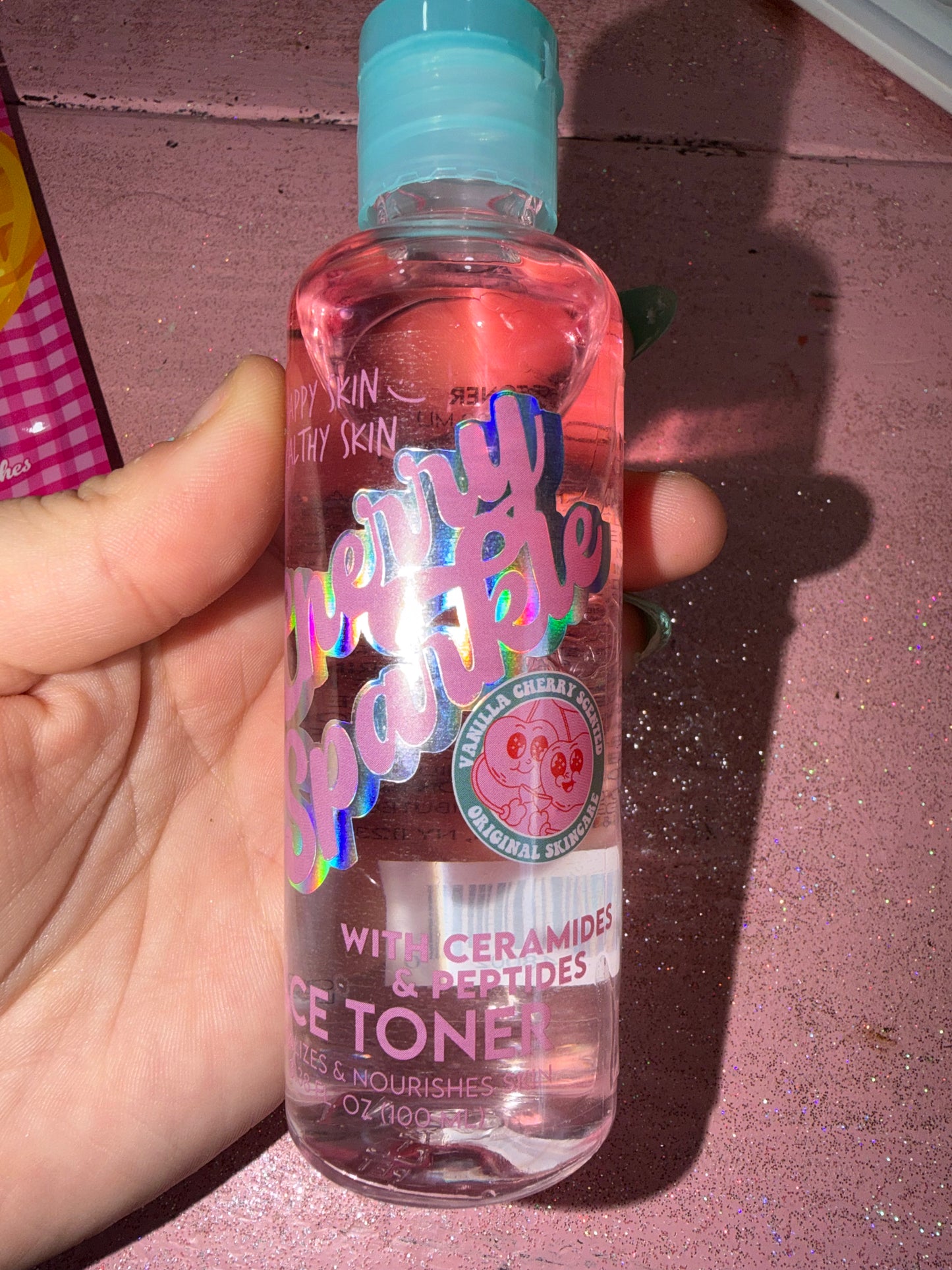 Cherry face toner