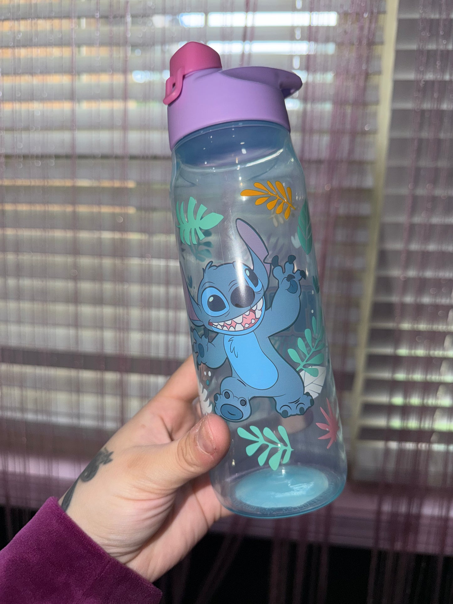 Stitch water bottle
