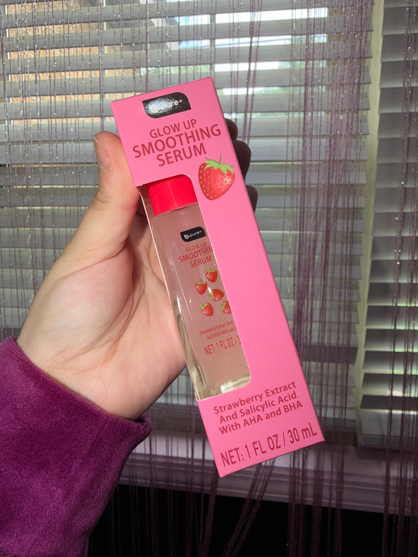 Strawberry serum
