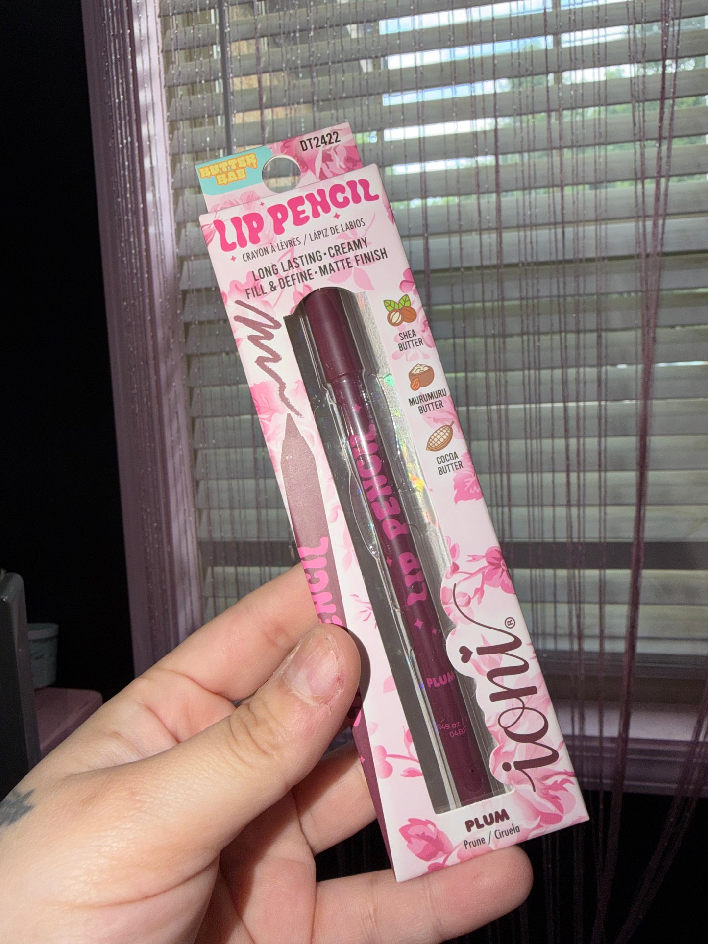 Plum lip pencil