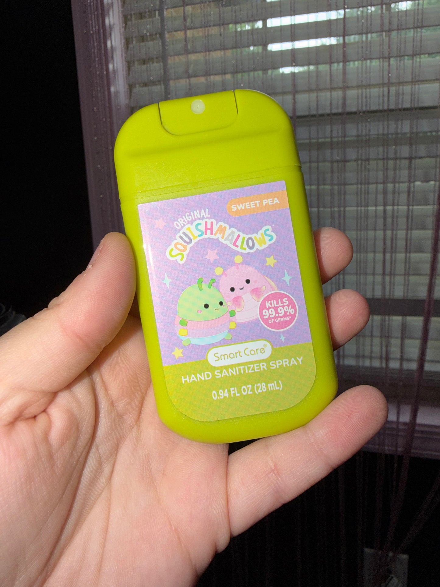 Squish mellow hand sanitizer