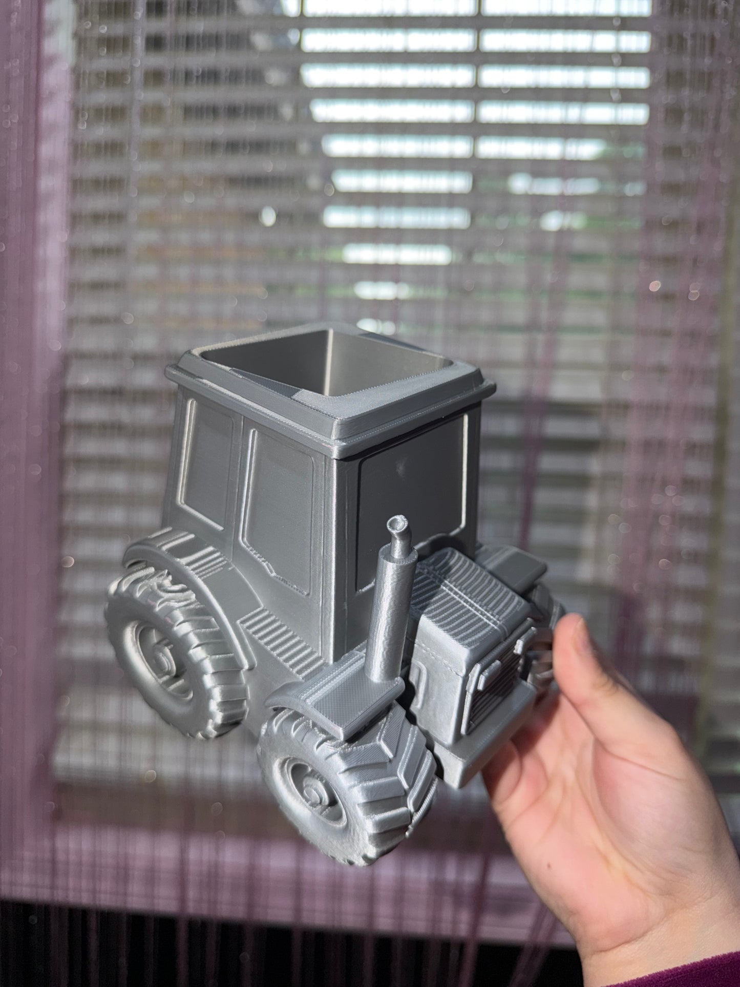 Tractor bath and body works soap holder