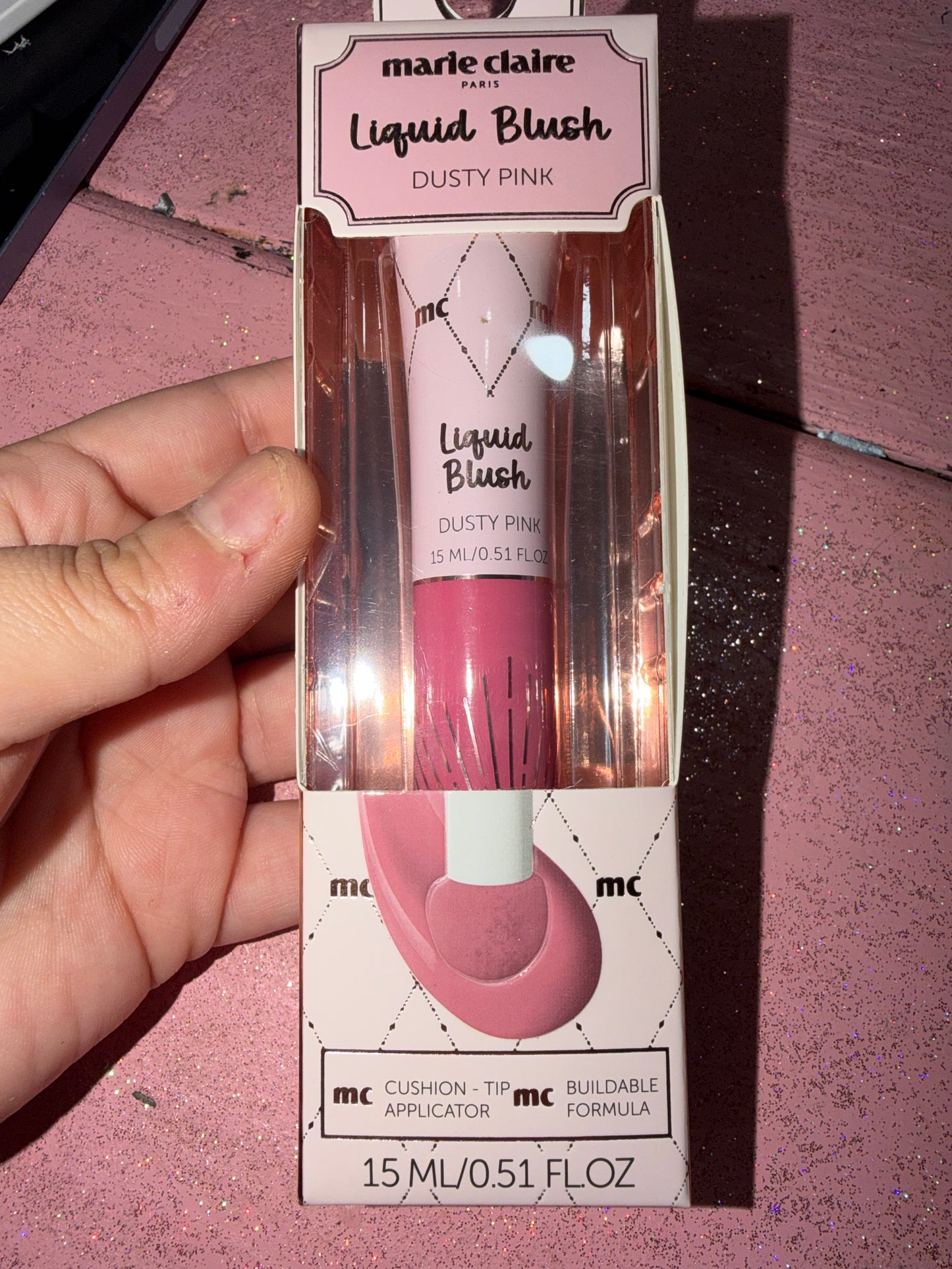 Liquid blush
