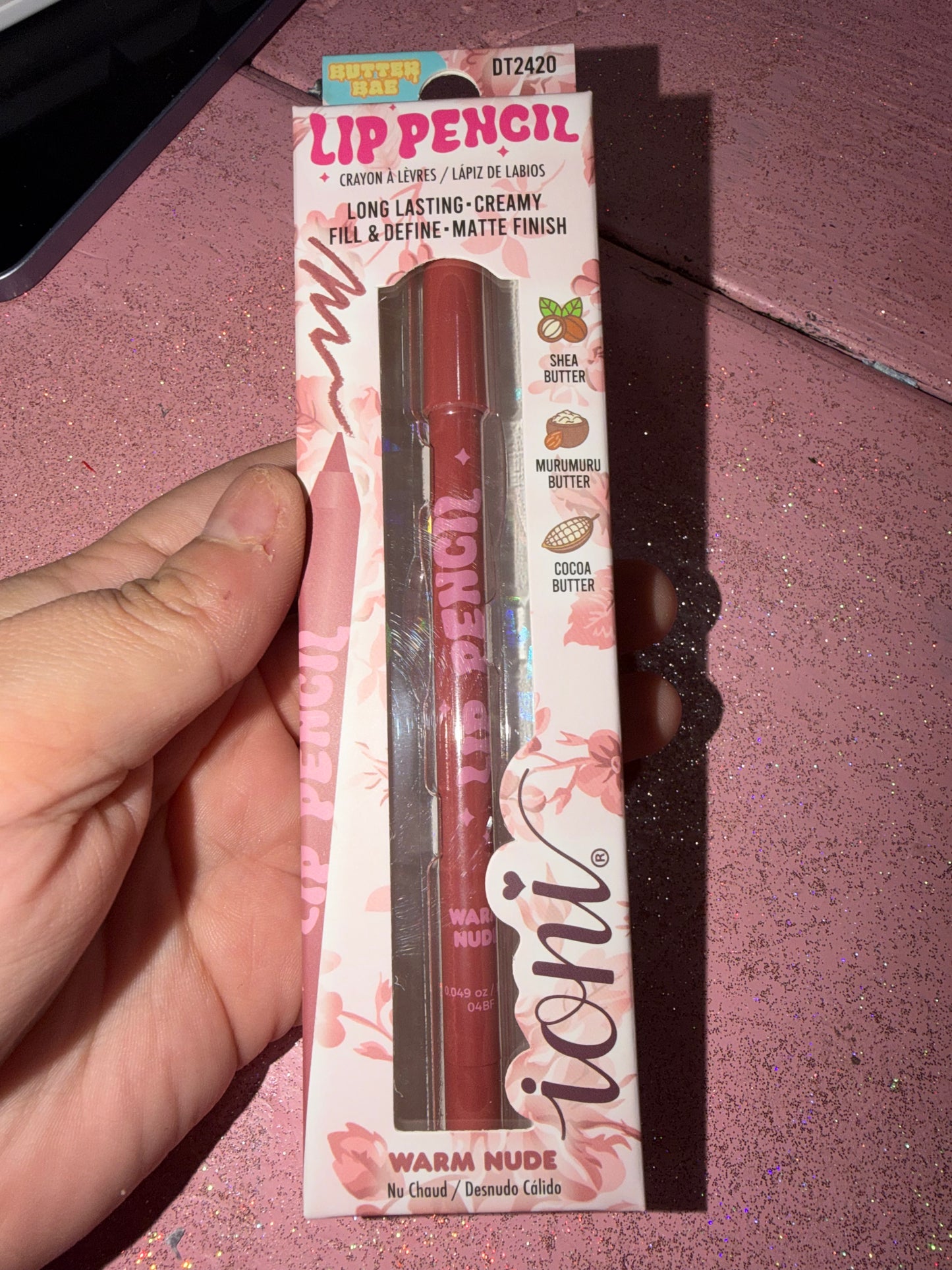 Lip pencil shade warm nude