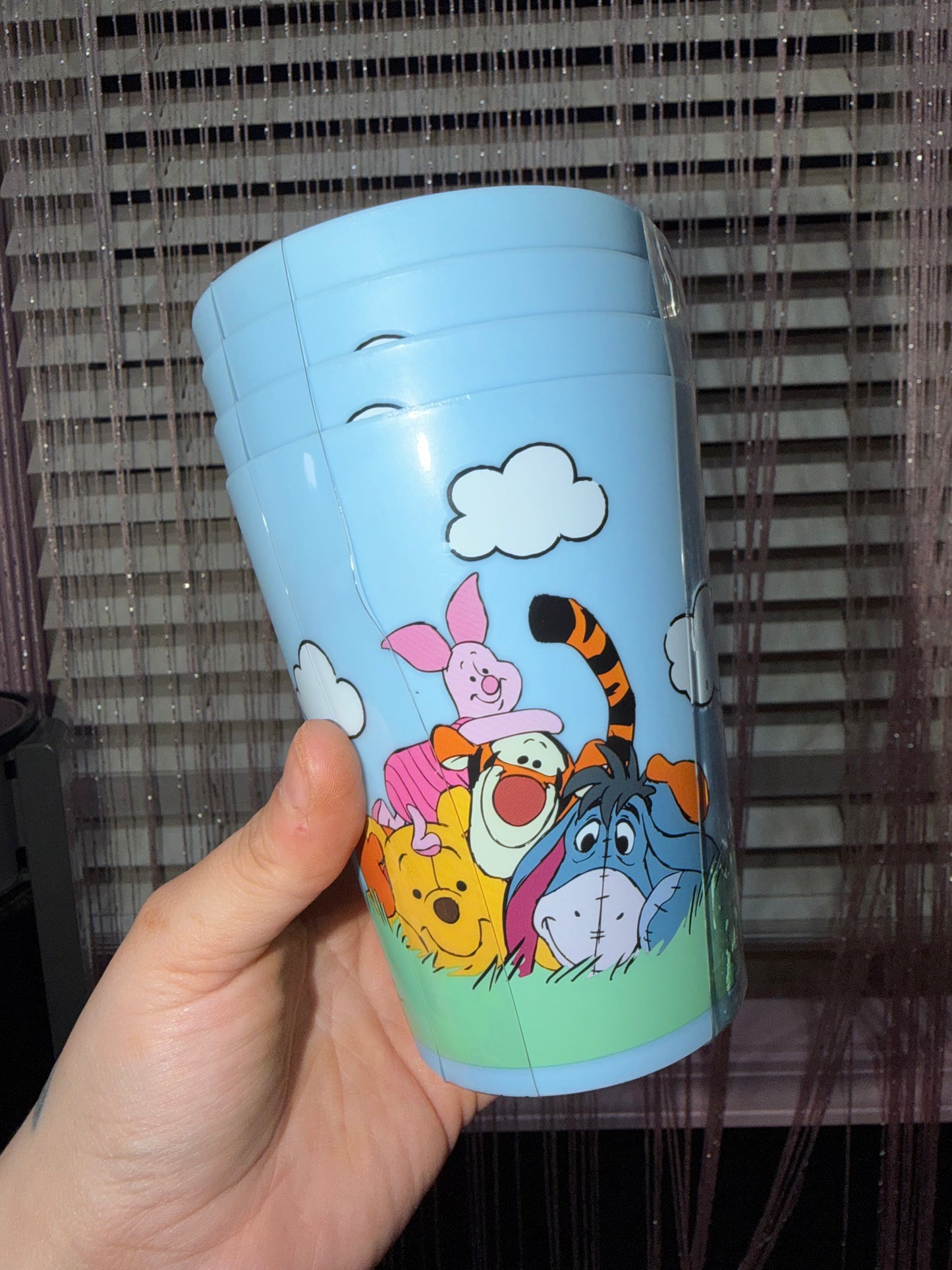 Pooh 4 cups set