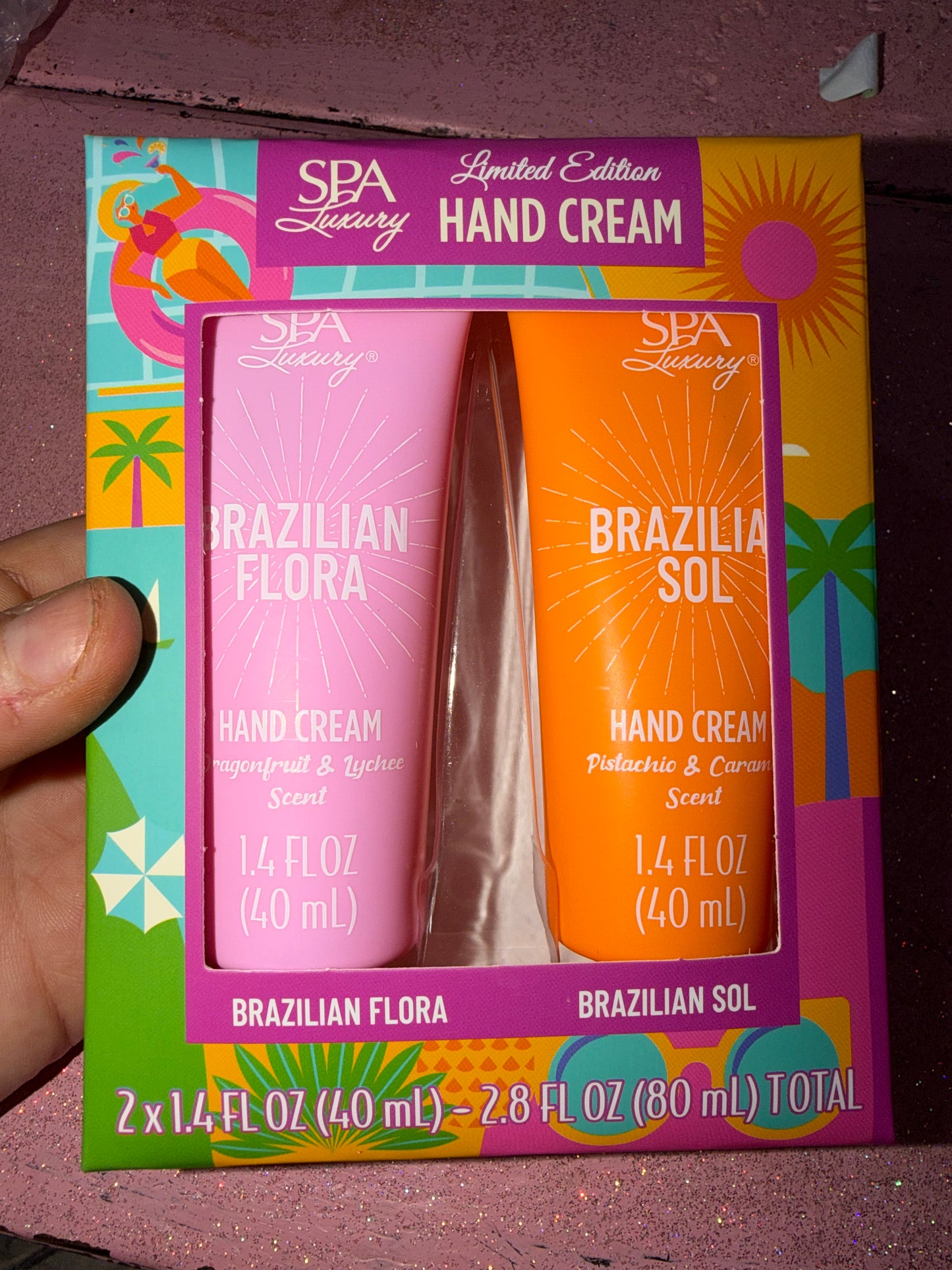 Hand cream set