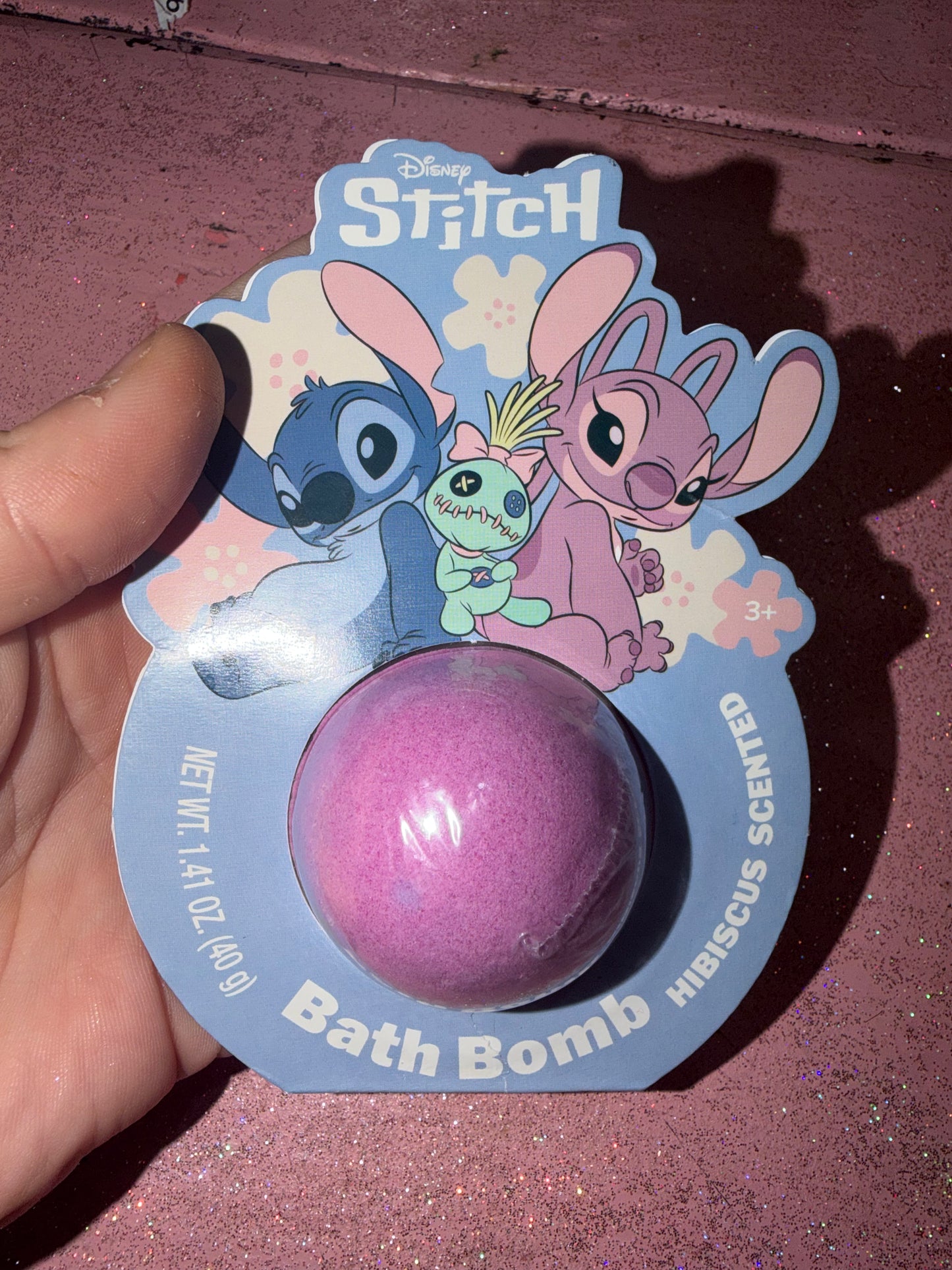 Stitch bath bomb