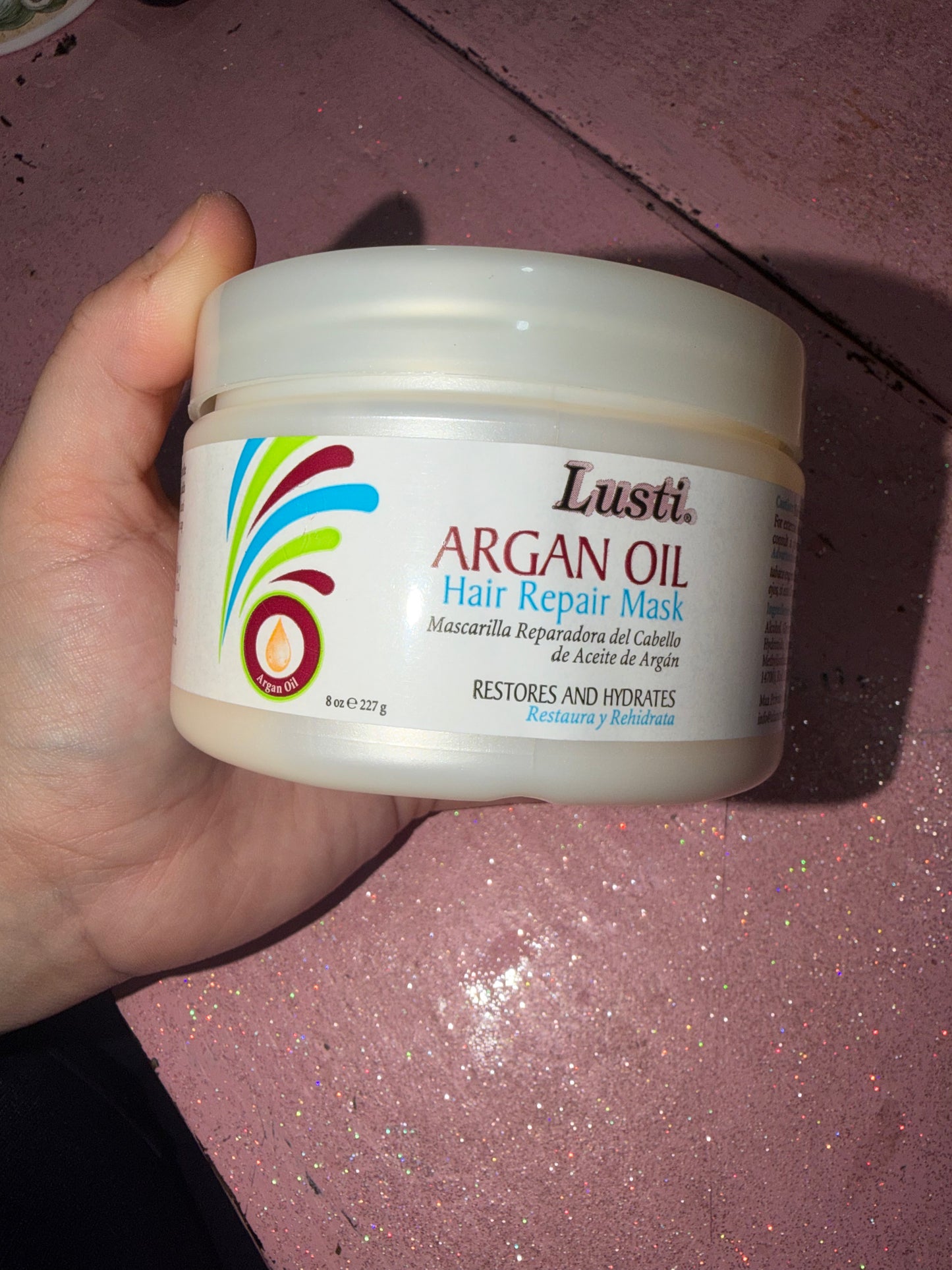 Argain oil hair mask