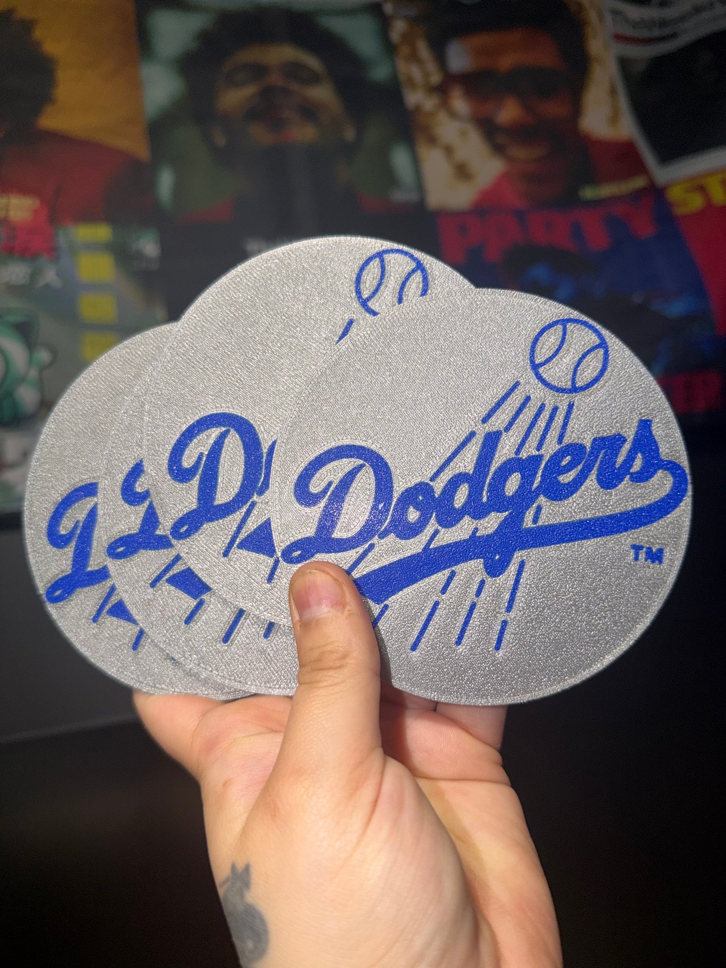Dodgers 4 pcs coasters