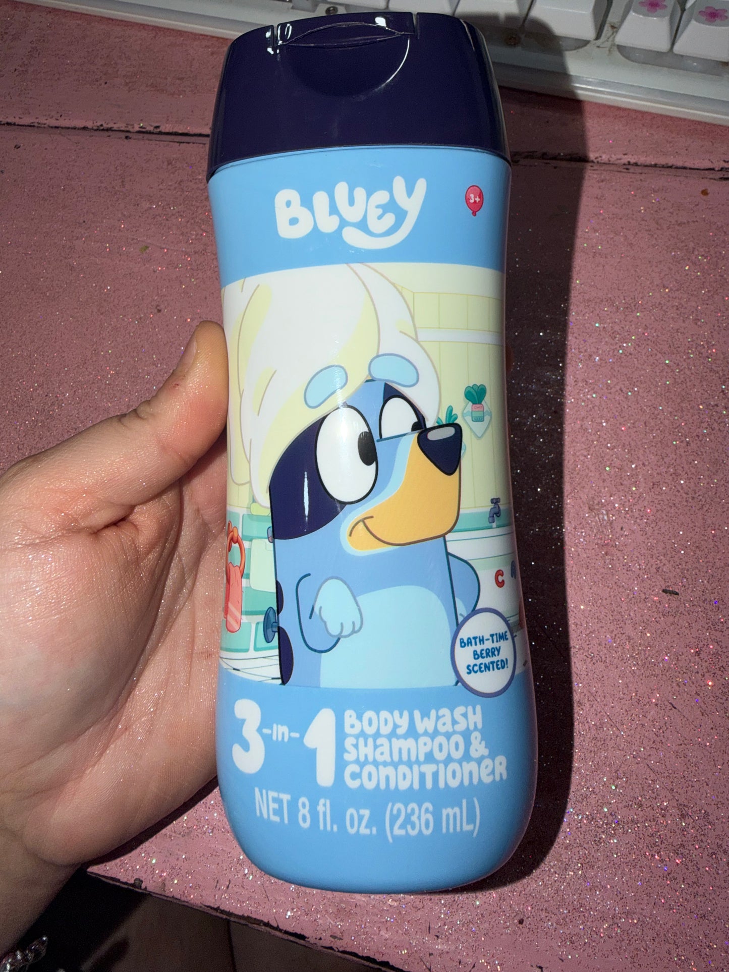 Bluey 3 in one body wash