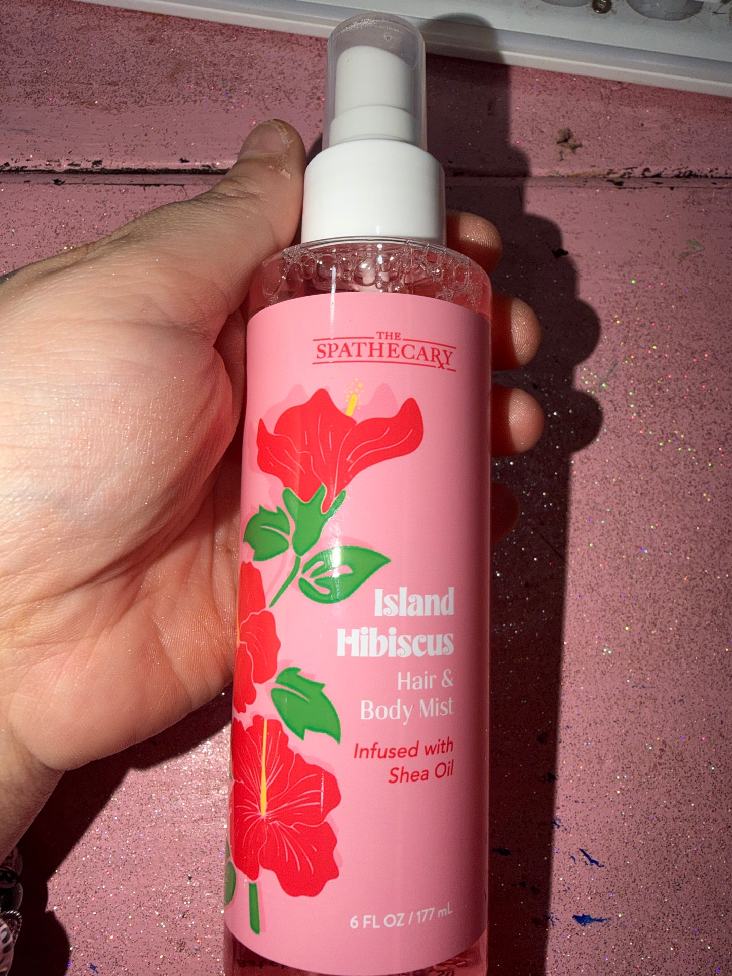 Island hibiscus hair and body mist